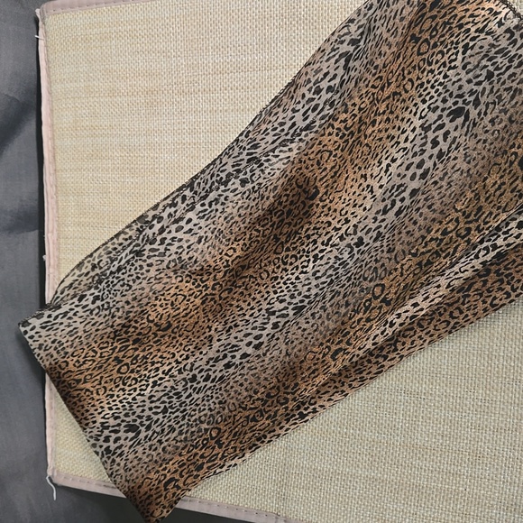 Accessories - Leopard Print Scarf